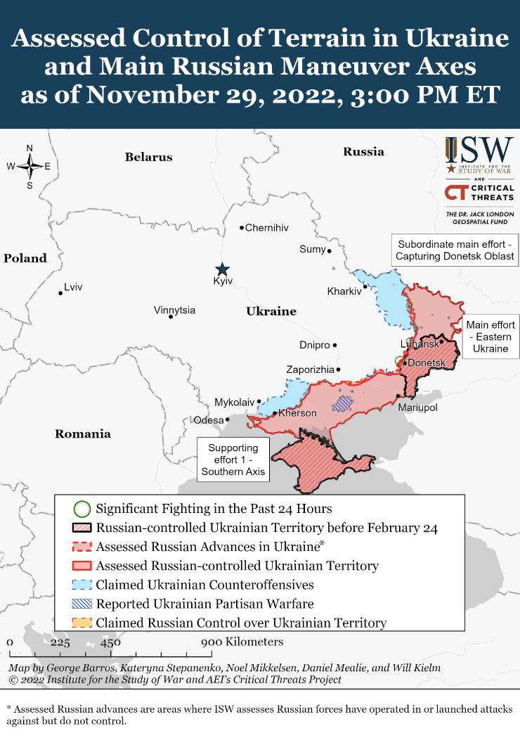 У Росії заявили про прорив оборони ЗСУ у районі Бахмута: в ISW спростували фейк і розповіли, як йдуть бої. Карта