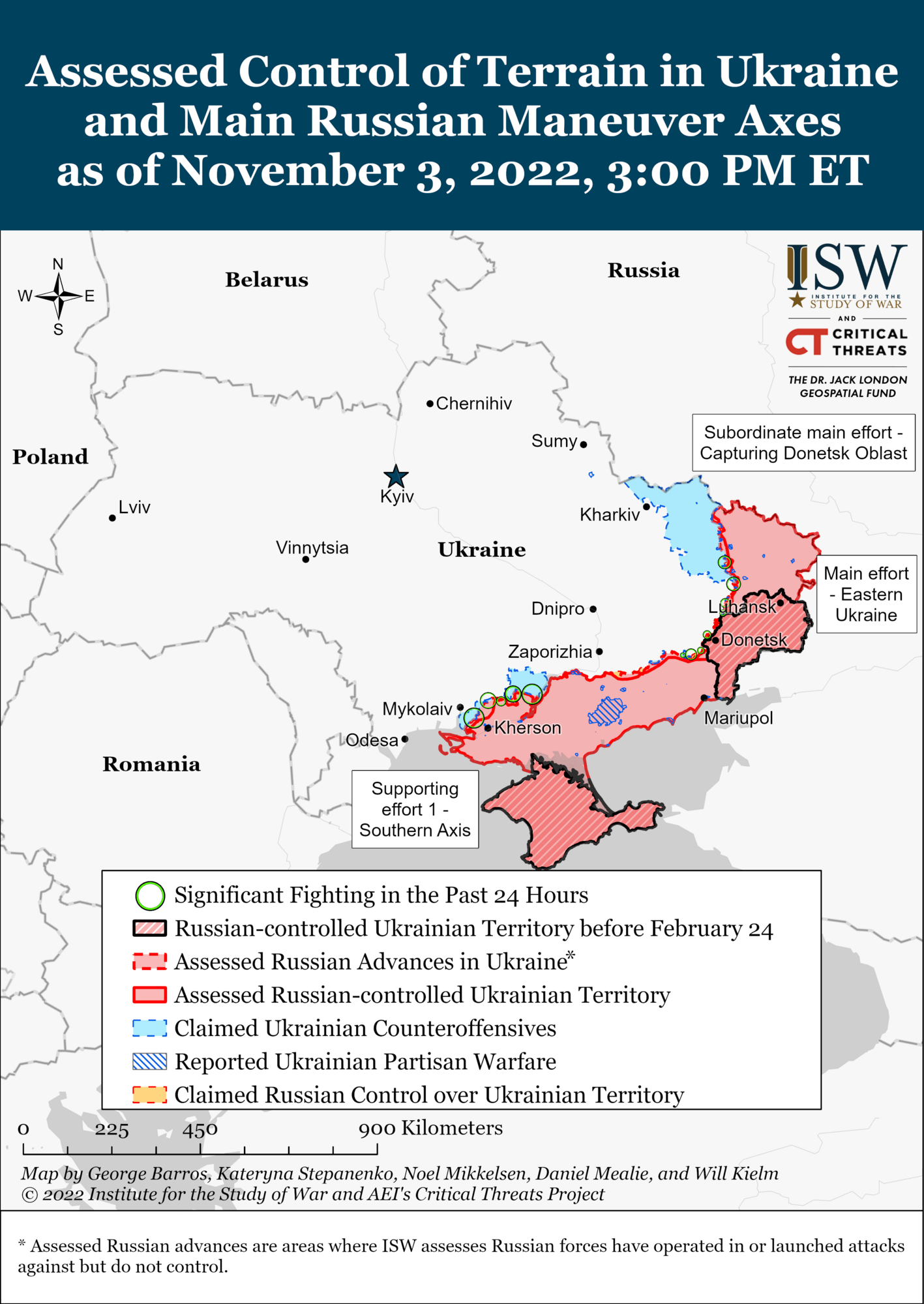 Войскам РФ не хватает критически необходимой техники для войны, но они ведут наступление в трех районах – ISW
