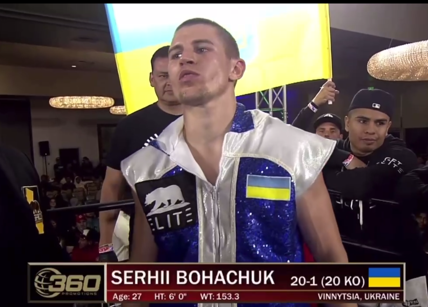 Украинский боксер за полтора раунда избил соперника и стал чемпионом Америки. Видео