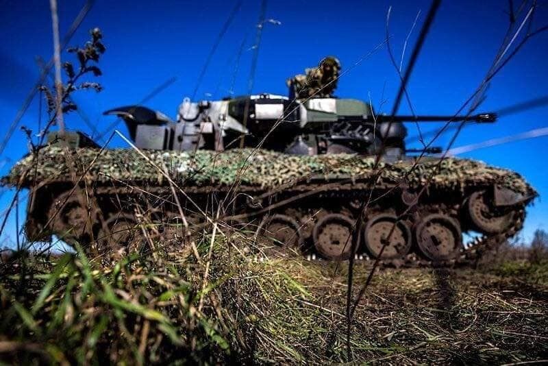 Как экипажи зенитных САУ Gepard охраняют украинское небо: фоторепортаж с передовой