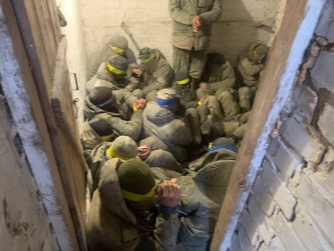 ВСУ взяли в плен группу оккупантов на Луганщине. Фото