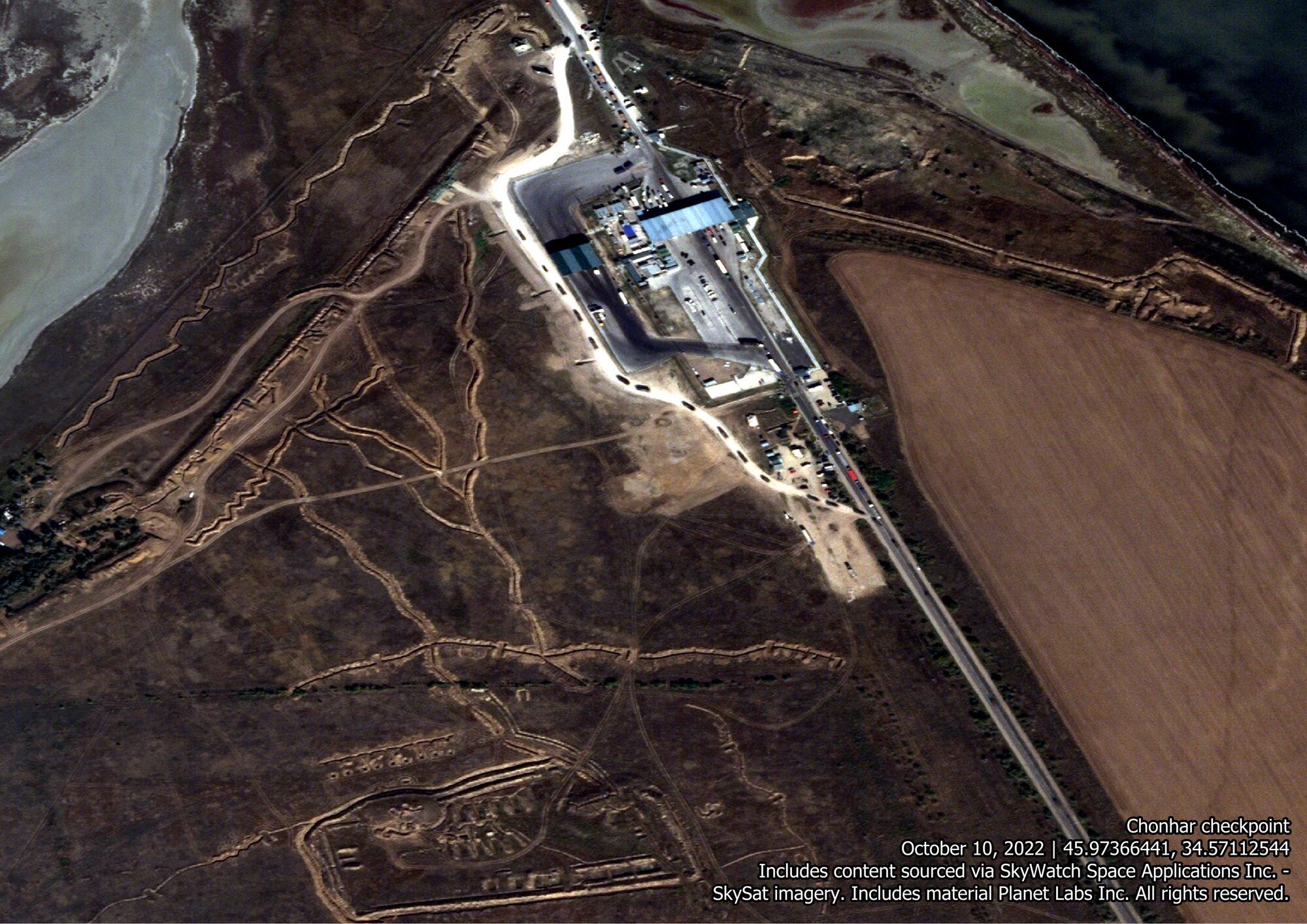 Спутниковый снимок за 8 октября