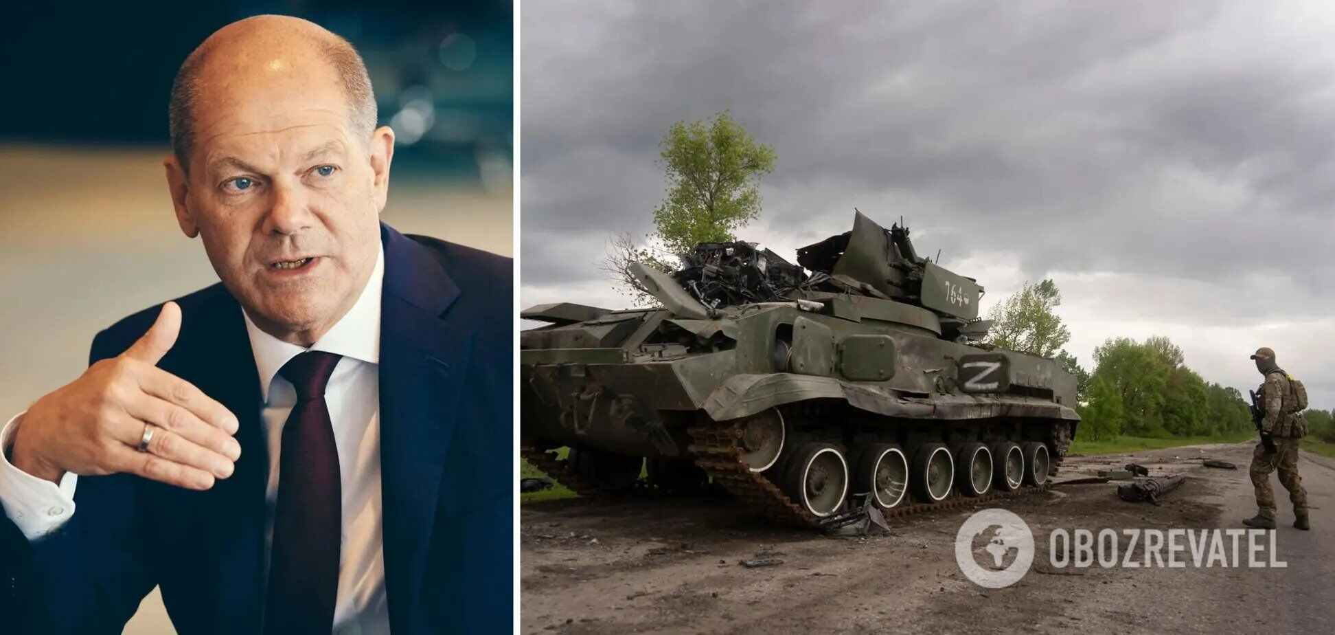 ''Мы не позволим нас запугать'': Шольц назвал стратегию России ''отчаянной'' и заявил о поддержке Украины до победы