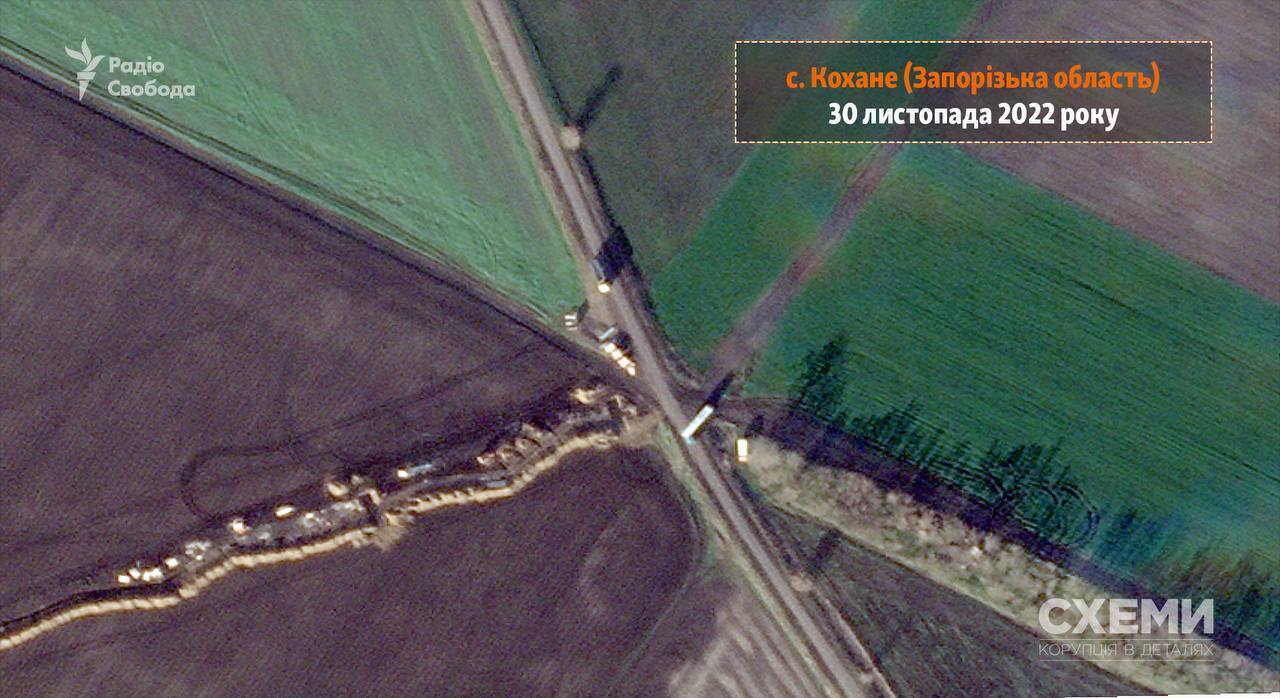 Оккупанты в ожидании контрнаступления ВСУ в Запорожской области построили ряды ''зубов дракона'': спутниковые фото Planet Labs