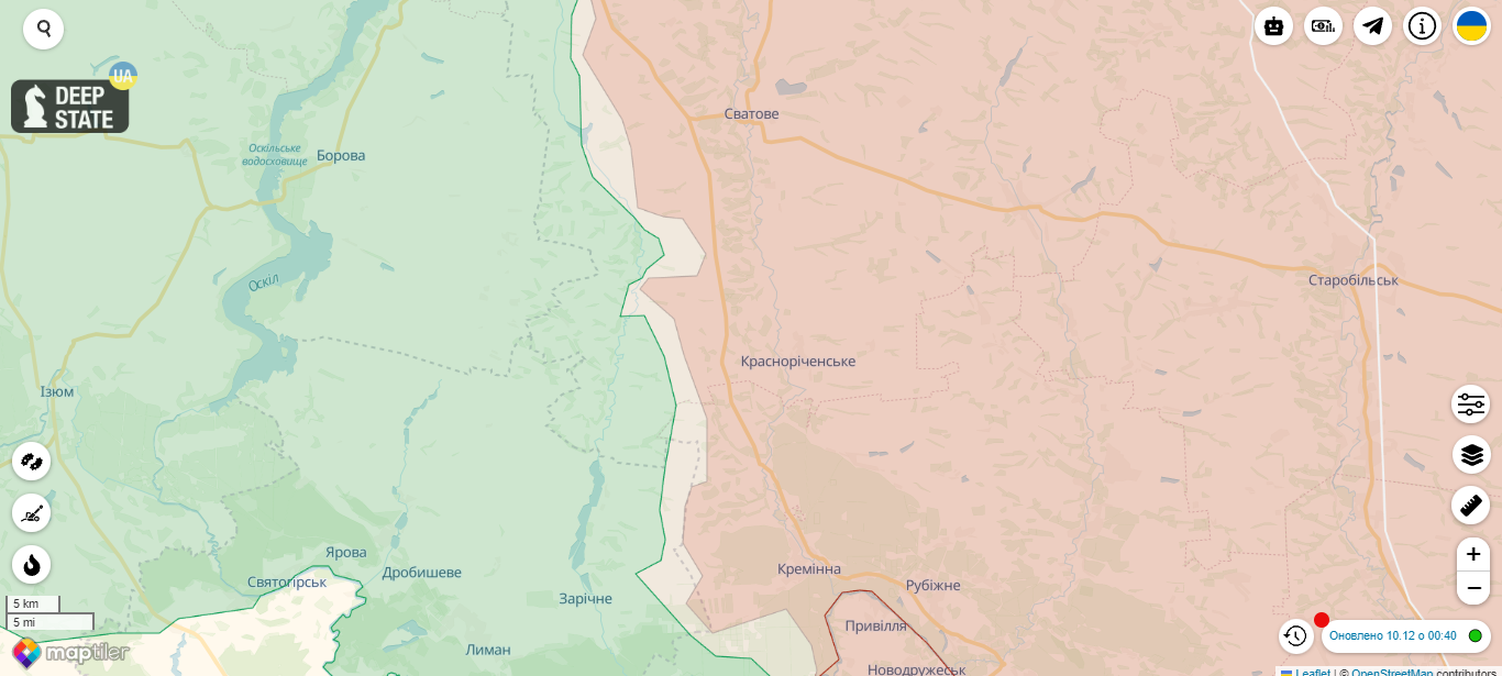 ВСУ в нескольких километрах от Кременной: Гайдай дал прогноз по деоккупации Луганской области