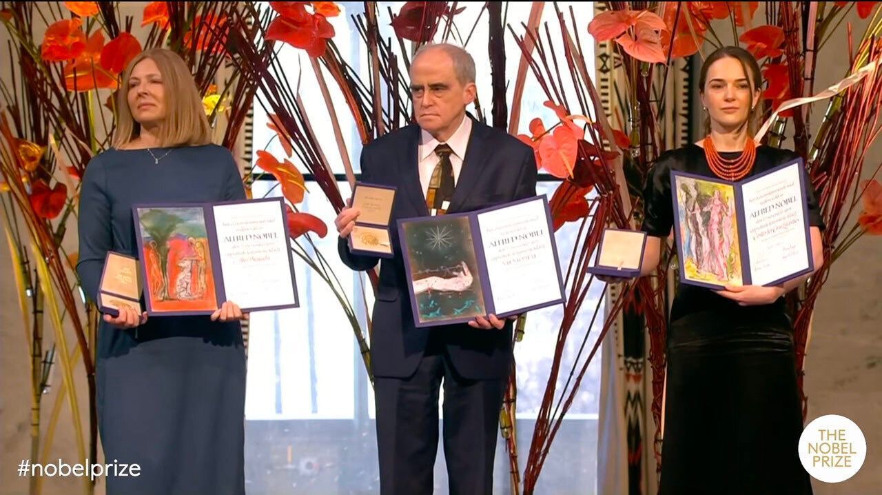 В Осло вручили Нобелевскую премию мира: лауреаты предложили создать международный трибунал для Путина. Фото и видео