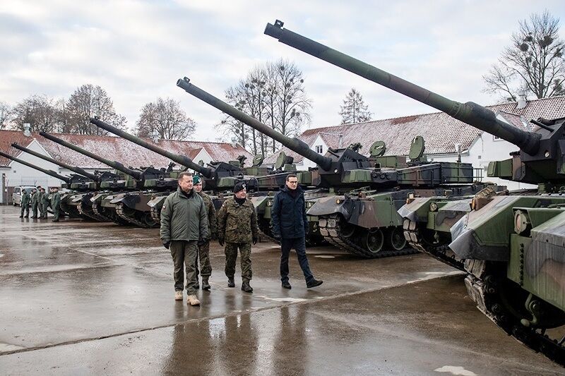 Польша разместит новые корейские танки К2 на границе с Калининградской областью РФ