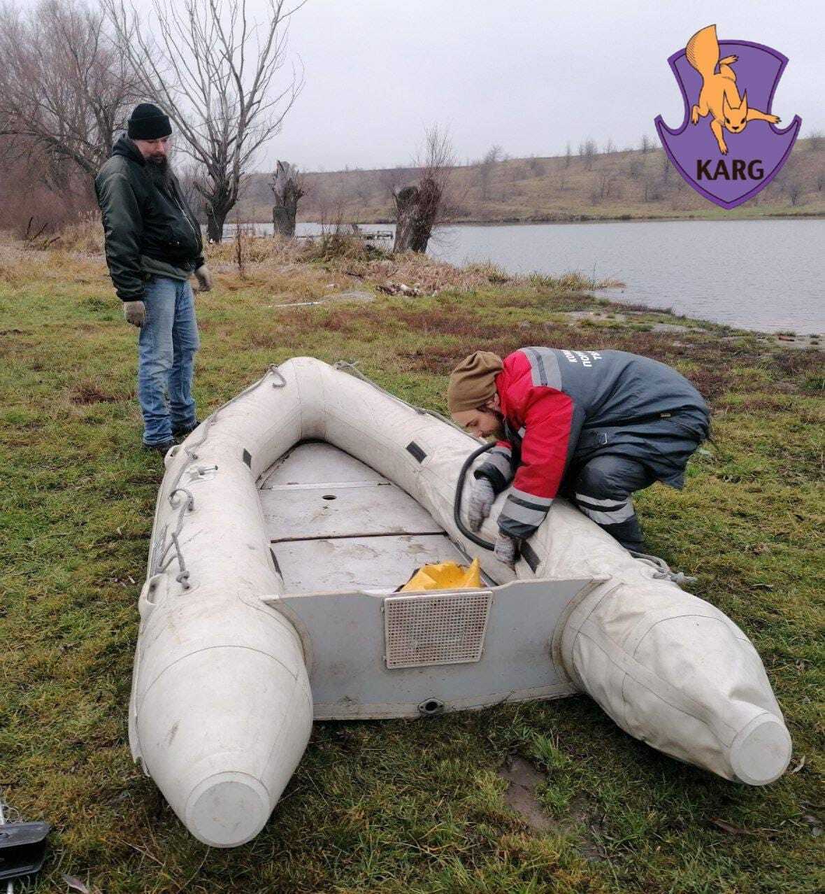 В Киевской области спасли двух лебедей, которых пытались убить браконьеры. Фото