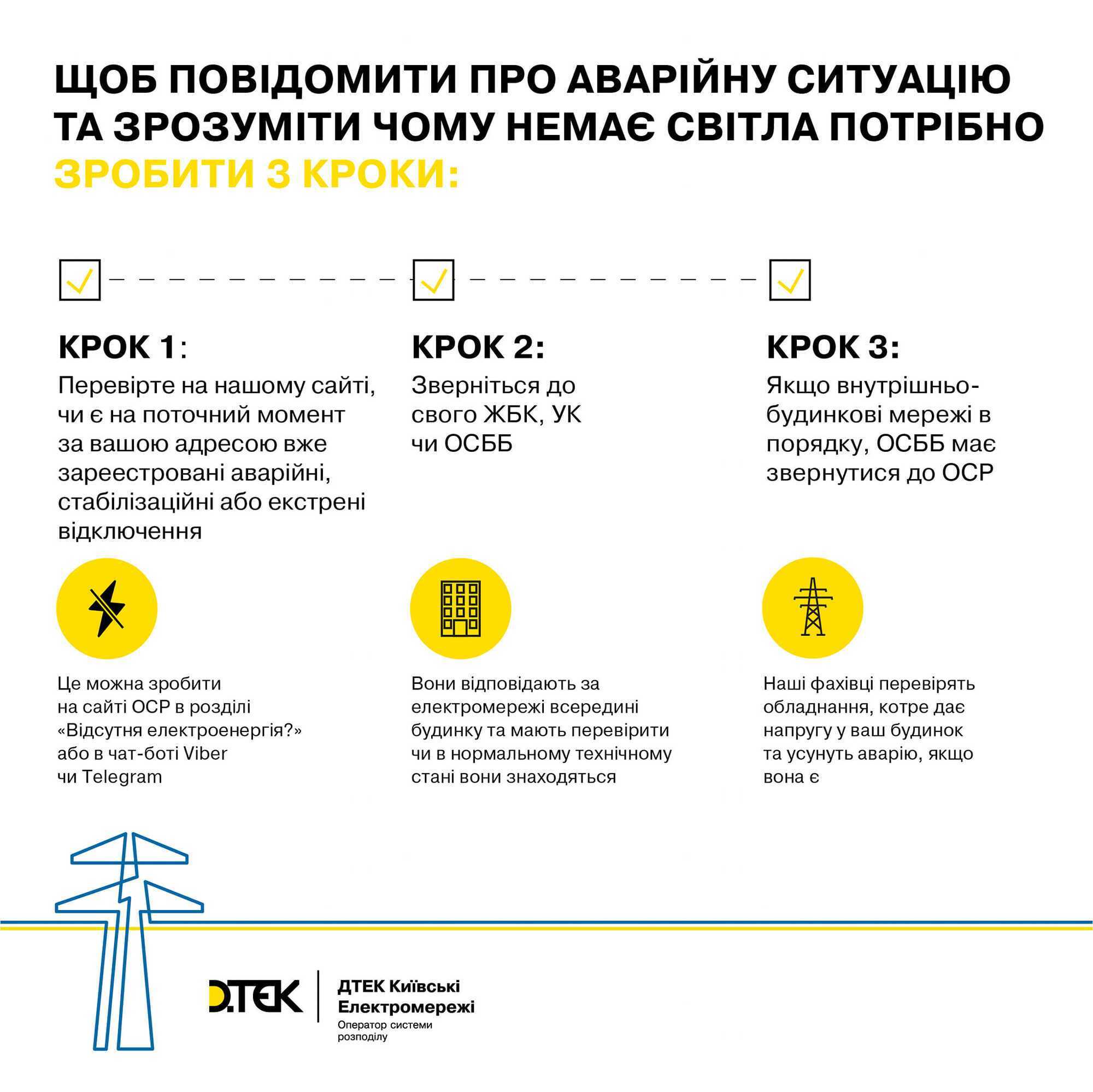 Отключения электричества - как узнать, почему дома нет света и подать  аварийную заявку | OBOZ.UA