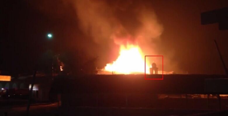 В полиции опровергли фейк о пожаре в "пункте несокрушимости" в Киеве. Фото