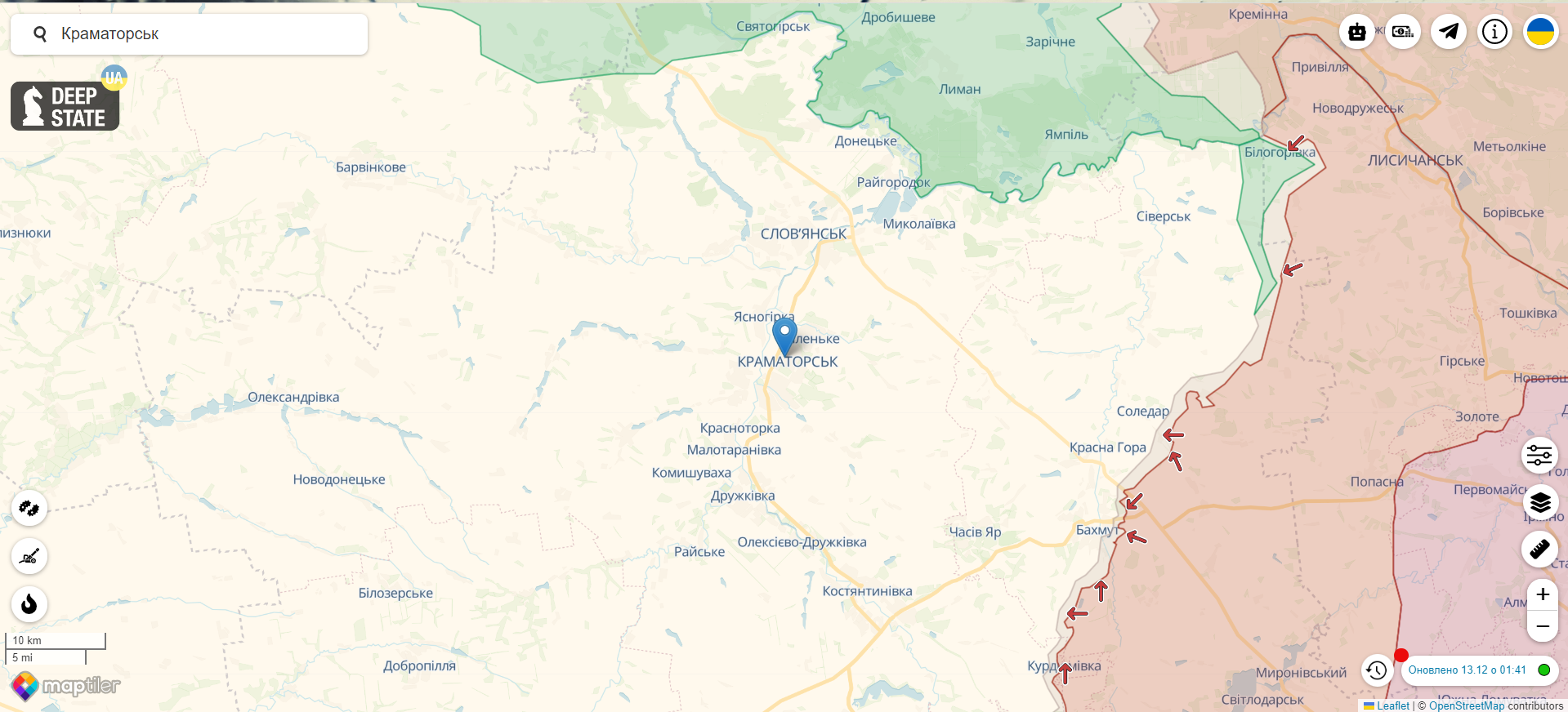 Війська РФ вдарили по Краматорську: людей закликали перебувати в укриттях