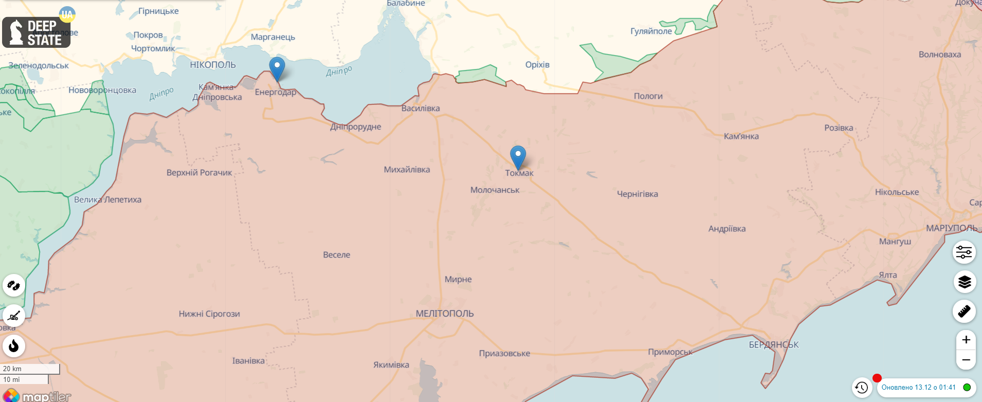 ВСУ в Мелитополе ликвидировали руководящий состав 58-й армии оккупантов – Генштаб