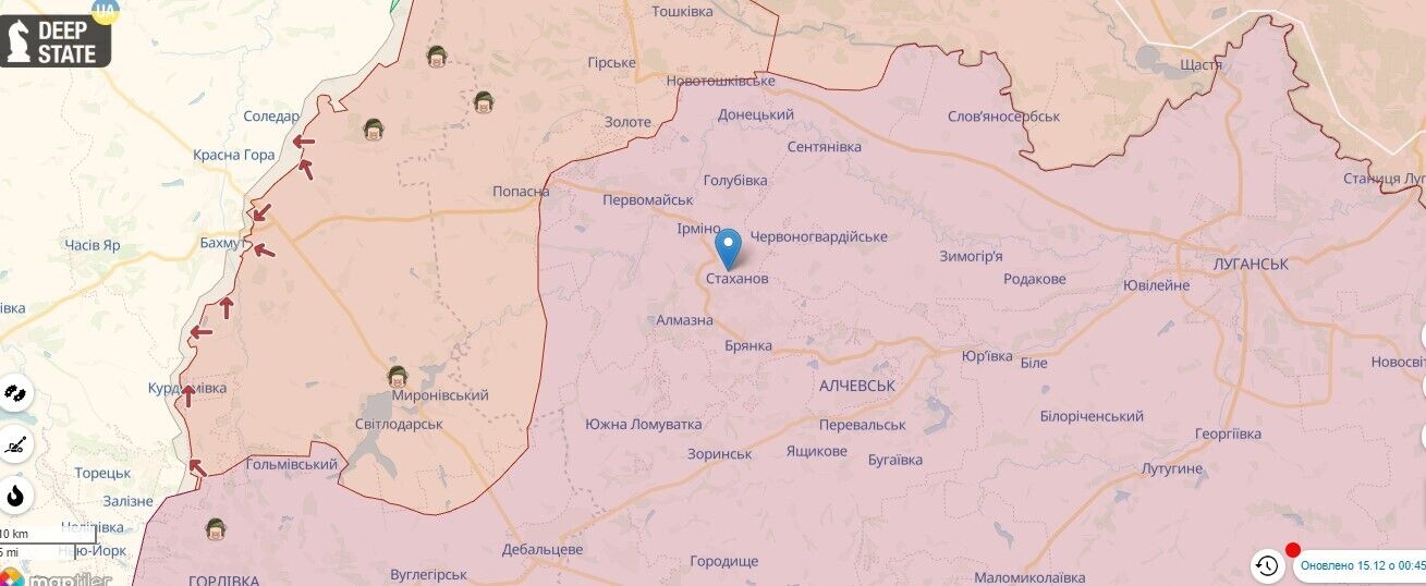 В Кадиевке произошла ''бавовна'' в казарме с оккупантами, ВСУ продвигаются вперед на двух направлениях: Гайдай рассказал о ситуации в Луганской области