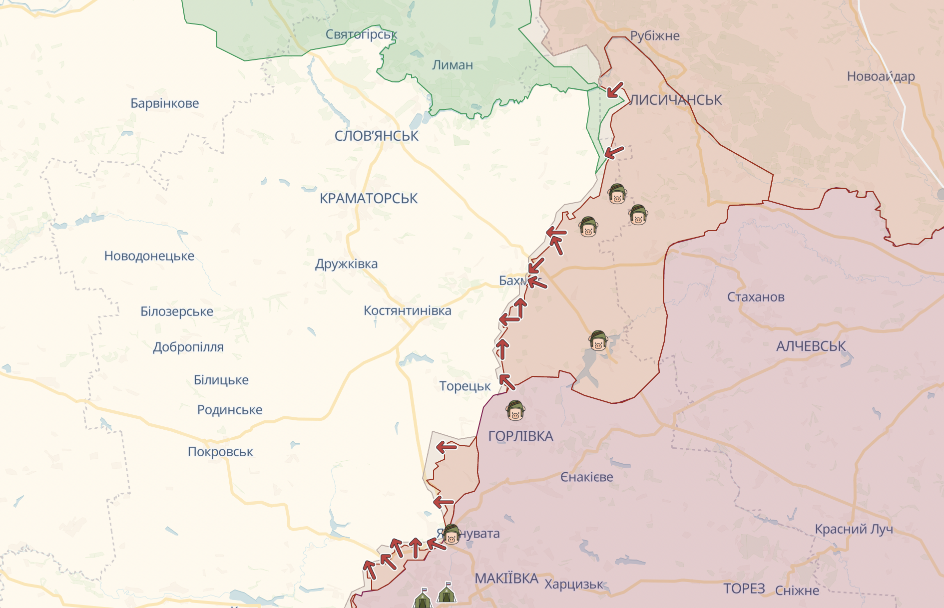 В Бахмуте украинские защитники держат оборону уже не первый месяц.