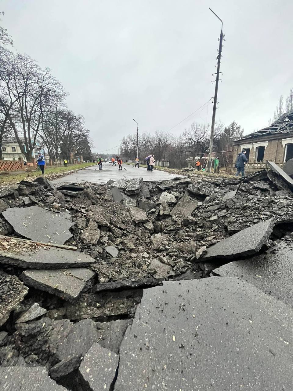 Краматорськ залишився без світла, води і тепла після нічного обстрілу окупантів. Фото 