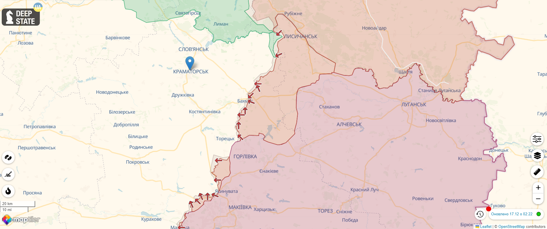 Краматорськ залишився без світла, води і тепла після нічного обстрілу окупантів. Фото 