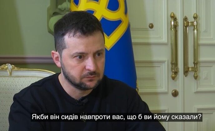 "Не впевнений, що він адекватно розуміє": Зеленський висловився щодо можливості діалогу з Путіним. Відео