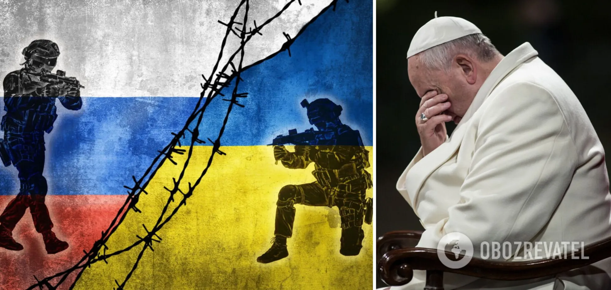 "Він освічена людина": Папа Римський заявив про готовність до діалогу з Путіним і назвав війну в Україні світовою