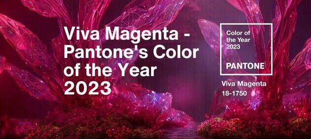 Институт Pantone выбрал главный цвет 2023 года: что такое Viva Magneta