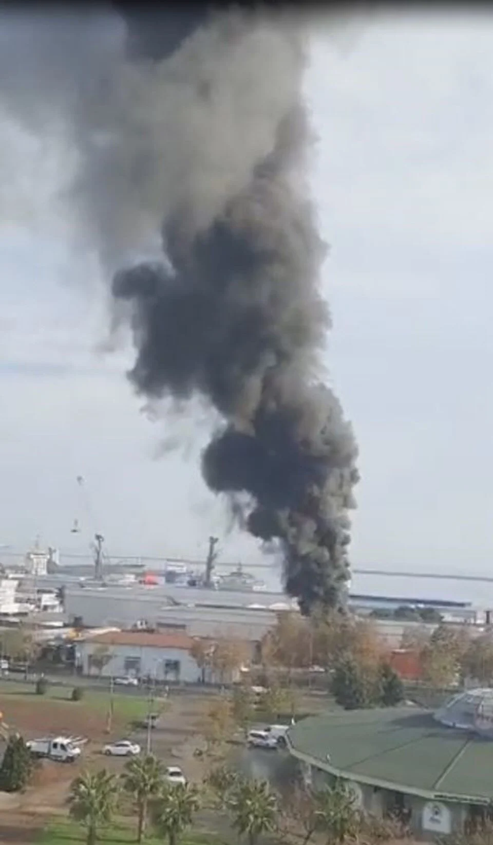 В турецком порту прогремел мощный взрыв