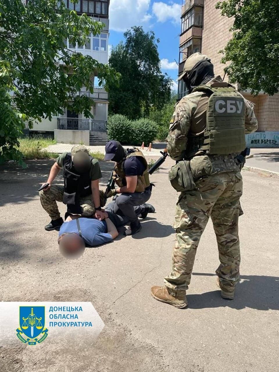 На Донеччині судитимуть трьох чоловіків, які здавали ворогу позиції ЗСУ під Бахмутом. Фото