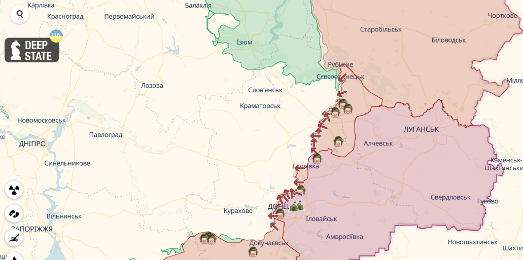 ВСУ ударили по аэродрому захватчиков в Херсонской области, войска РФ пытались штурмовать в районе Бахмута и Авдеевки – Генштаб
