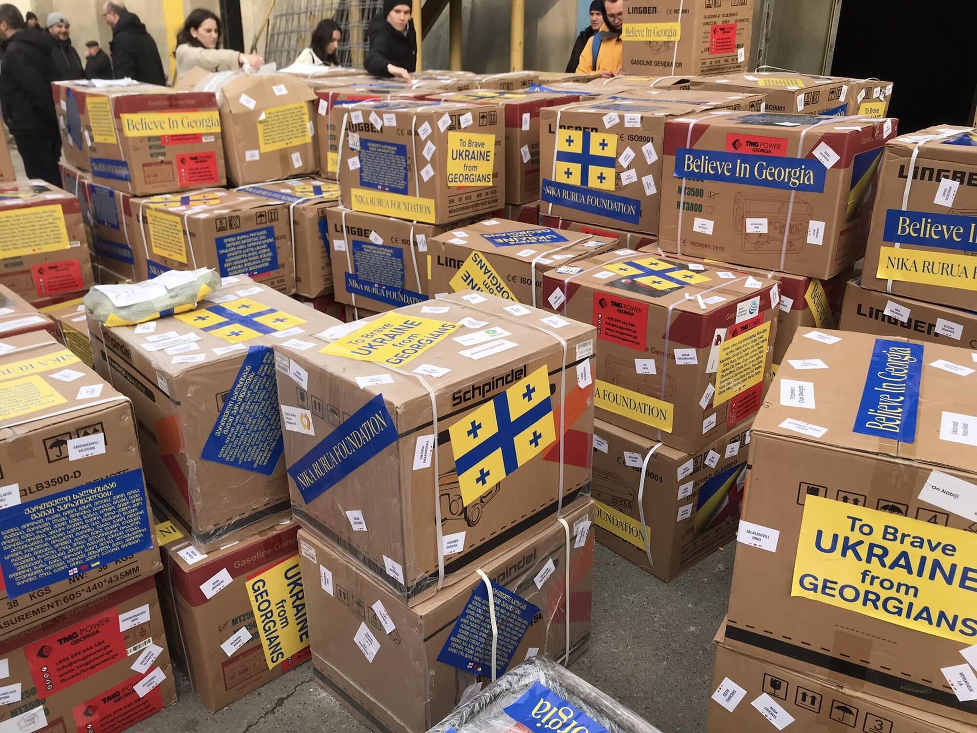 Грузия заняла лидирующее место по отправке гуманитарной помощи Украине, – глава Асоциации грузин 
