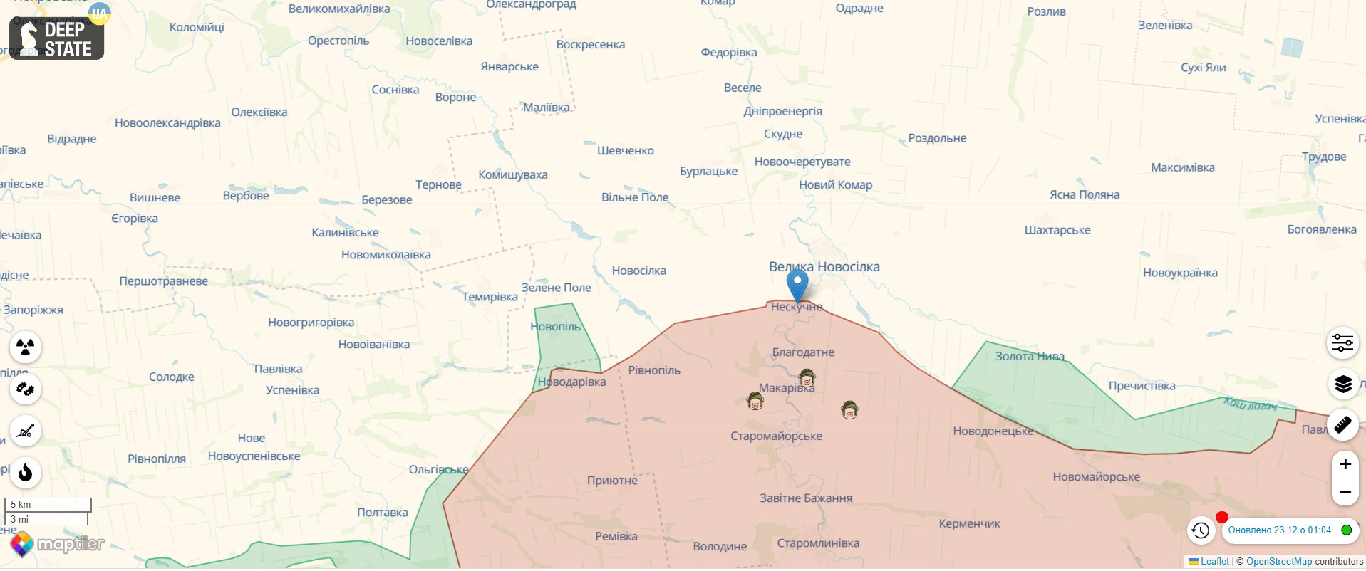 Українські нацгвардійці влаштували окупантам ''бавовну'': у ворога за тиждень мінус 10 одиниць бронетехніки і склад  з БК