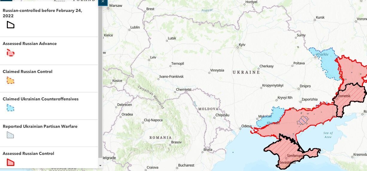 Росія може готувати фальшивий маневр на кордоні України та Білорусі, але перевага на стороні ЗСУ – ISW