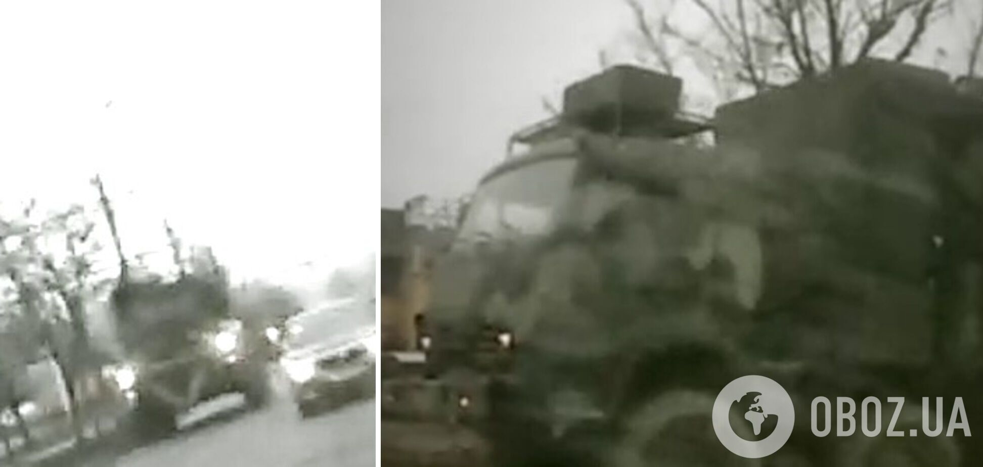 Враг стягивает силы: большая колонна военной техники РФ двинулась в направлении Бердянска и Мелитополя. Видео