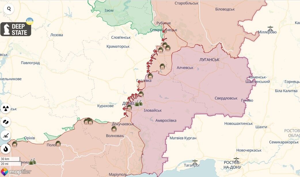 Російські десантники, яких перекинули з-під Херсона, вже воюють на Луганщині і Донеччині, – Гайдай 
