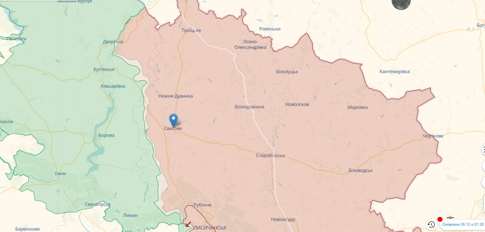 Воїни ЗСУ намагаються просунутися вглиб Луганщини: як зараз виглядає дорога на Сватове. Відео 