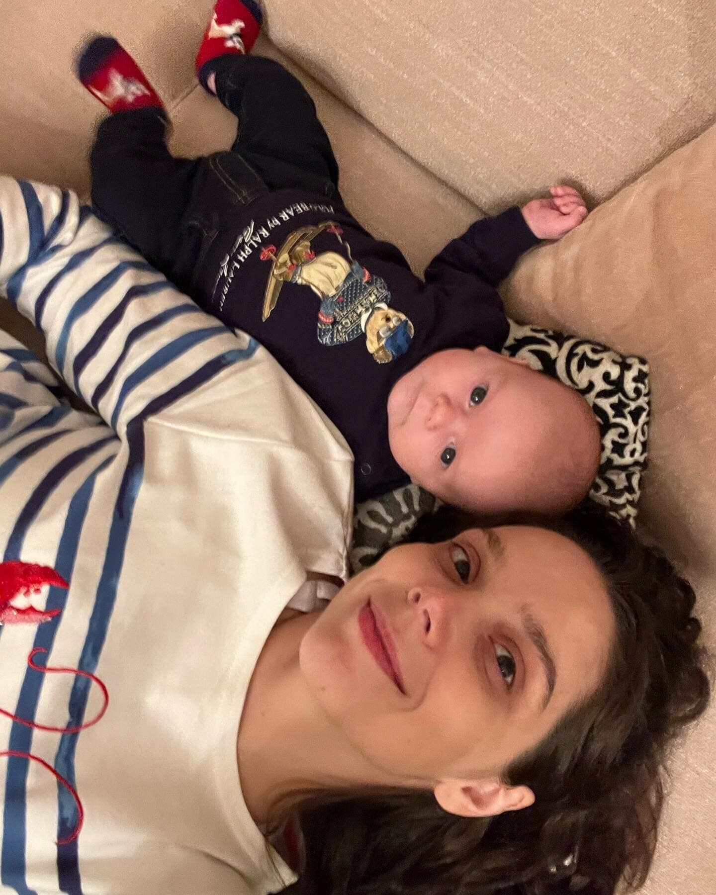 Дружина Олега Сенцова показала фото їхнього одномісячного сина