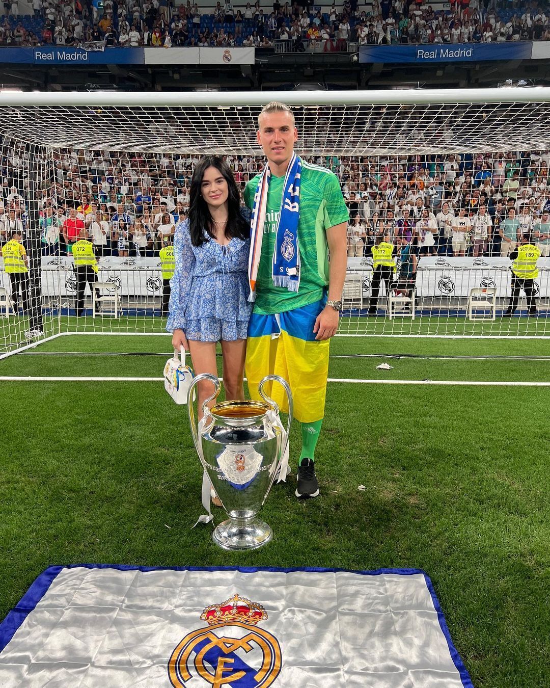 Замість принца з Дубая – воротар збірної України: як Лунін знайшов своє кохання, яке порівнювали з дружиною Роналду