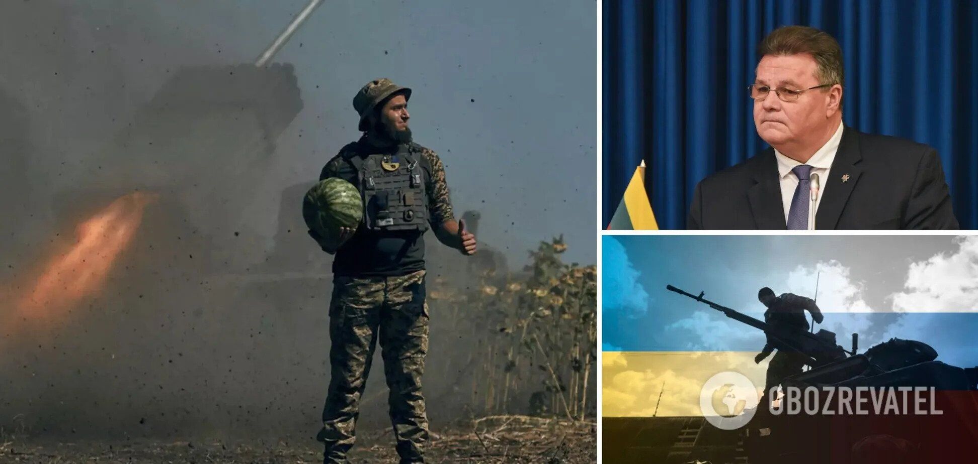 ''Україні потрібно звільнити свої землі'': Лінкявічюс закликав дати ЗСУ більше озброєння 