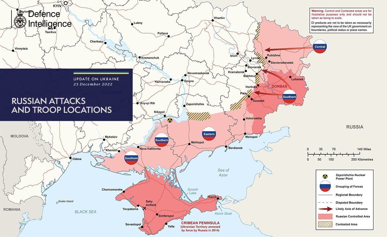 Будет ли новое наступление РФ на Киев в 2023 году: все заявления и риски. Инфографика