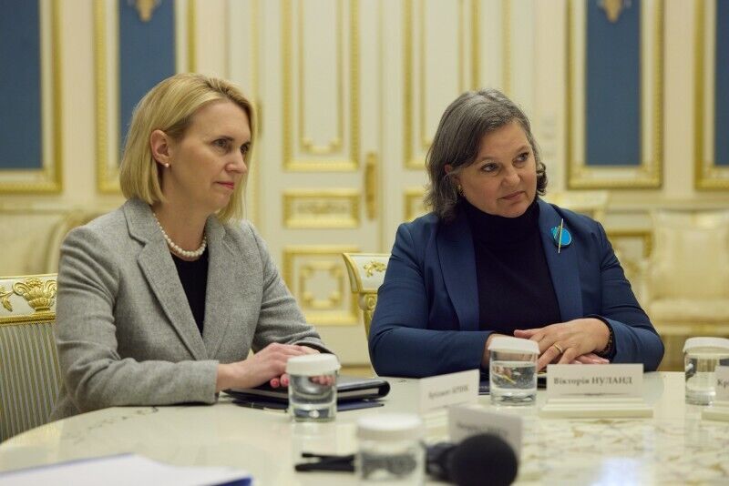В Киев с визитом прибыла Виктория Нуланд: подробности встречи с президентом Зеленским и главой ОП Ермаком. Фото