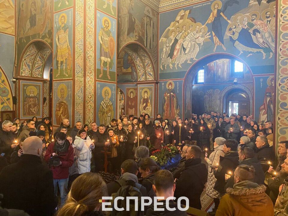 В Киеве простились с бывшим пленником Кремля Геннадием Афанасьевым, погибшим в боях за Украину. Фото