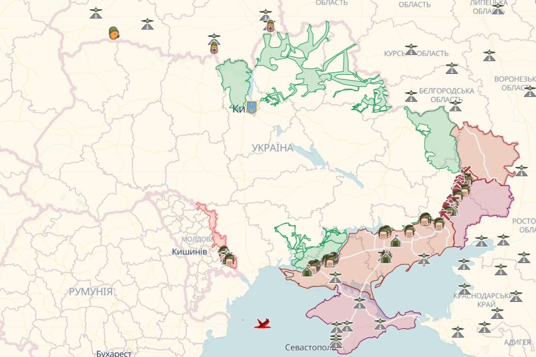 Войска РФ пытаются наступать на Бахмутском направлении, ВСУ дают отпор захватчикам – Генштаб