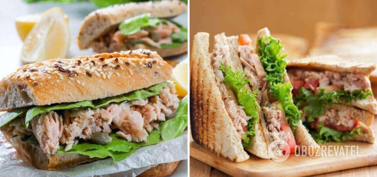 Начинки для домашніх сендвічів