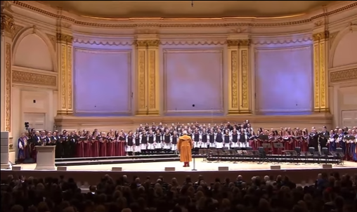 У Нью-Йорку провели концерт до 100-річчя легендарного українського ''Щедрика'': вражаючі відео