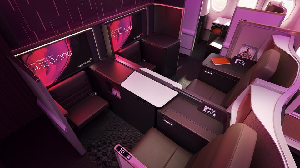 На самолетах Virgin Atlantic появились ''номера люкс'': как выглядят места в бизнес-классе плюс. Фото