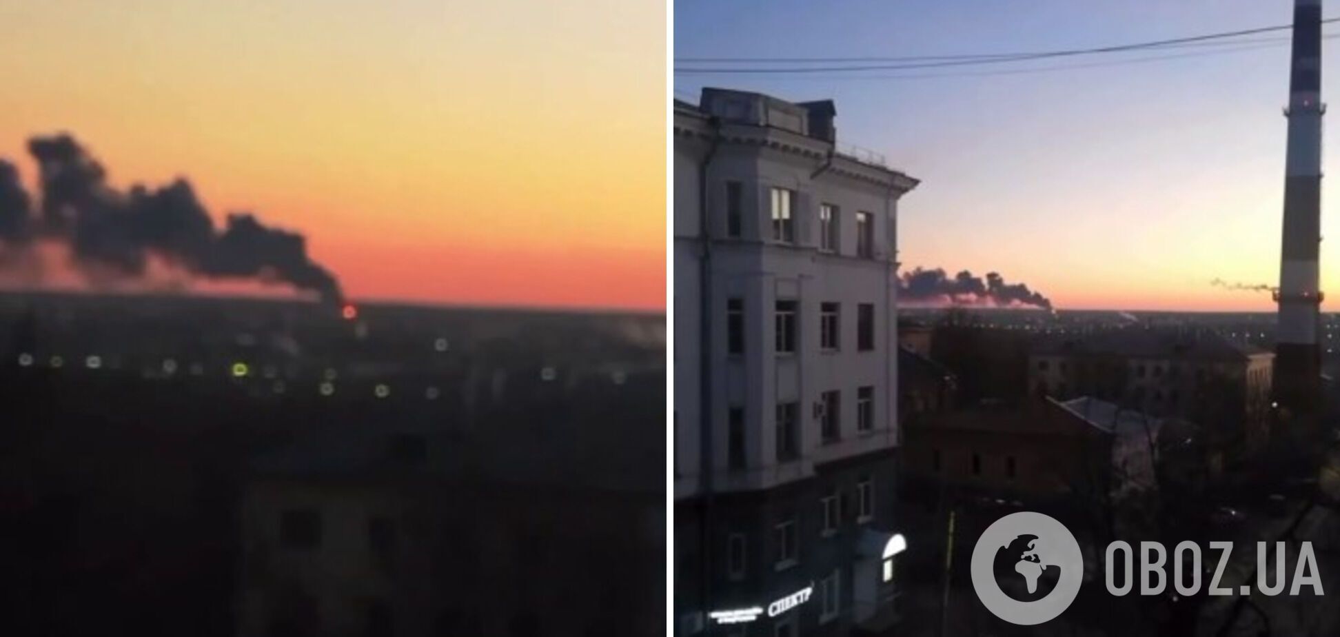 В России заявили об атаке на аэродром в Курске: вспыхнул пожар