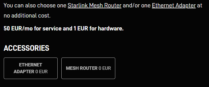 Starlink з післяплатою продають у кількох країнах Європи