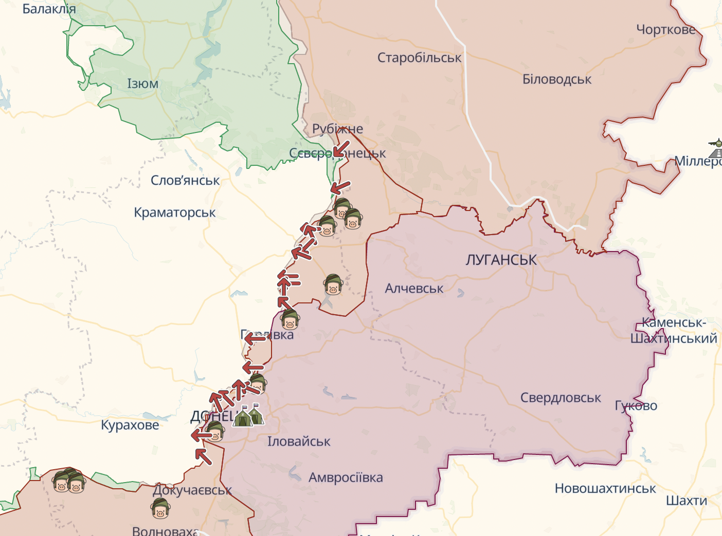 Окупантам довелося визнавати втрати: спливли подробиці "бавовни" в Алчевську, викликаної ударами HIMARS