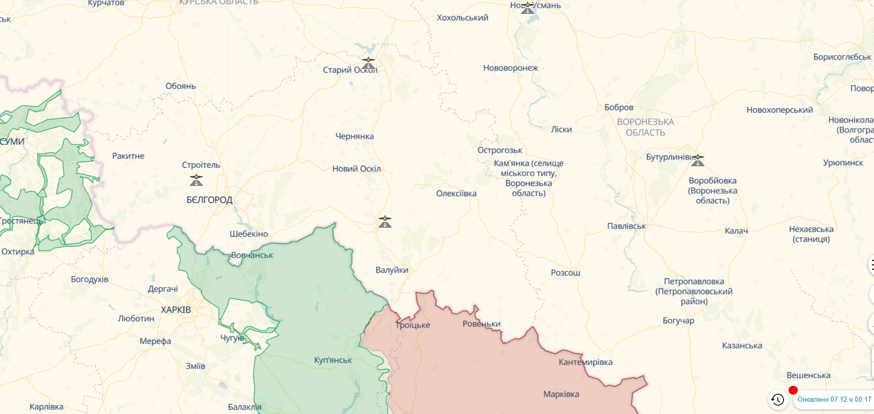 Разведка Британии рассказала, зачем РФ возводит оборонительные рубежи в Белгородской области