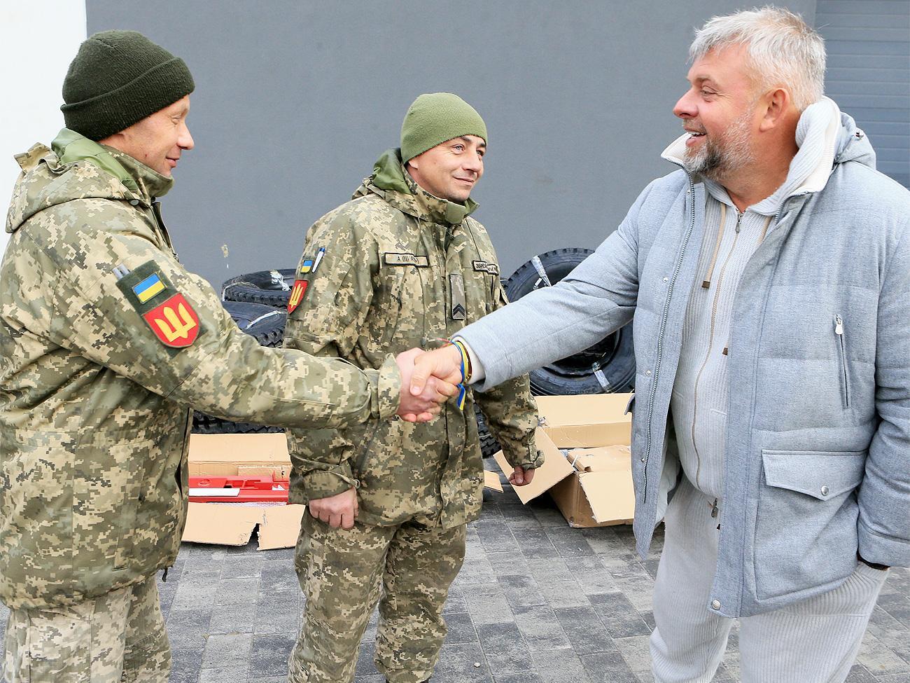  Григорій Козловський надав нову партію допомоги українським захисникам