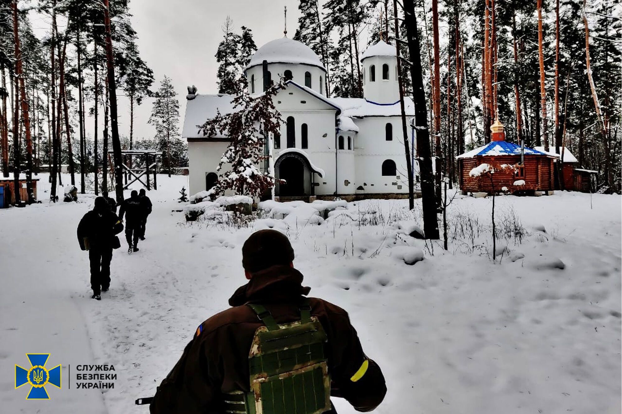 СБУ проводить безпекові заходи на трьох об’єктах УПЦ МП на Житомирщині. Фото