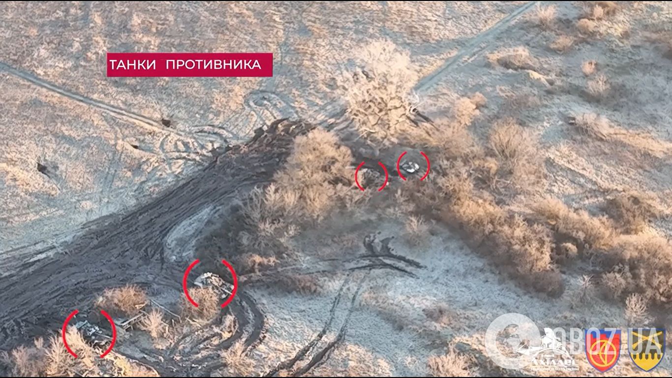 Воины 92-й бригады уничтожают российские танки