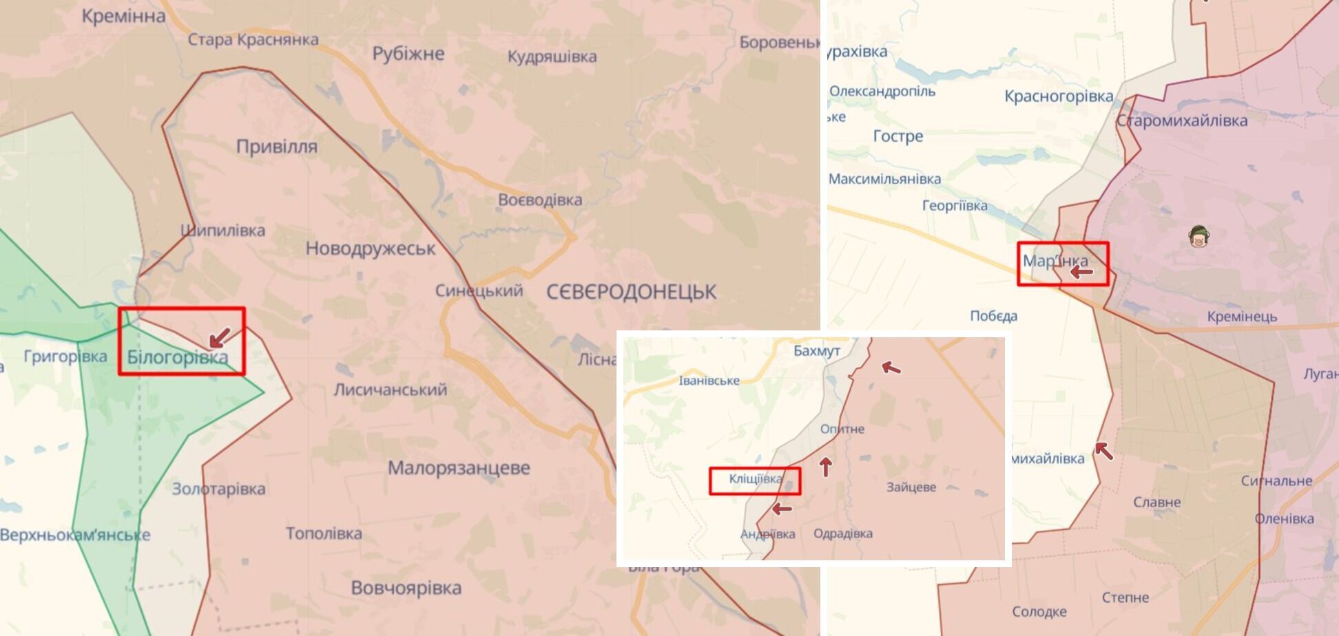 ЗСУ відбили атаки окупантів у районах Білогорівки і Мар’їнки, вражено два склади з боєприпасами ворога – Генштаб 